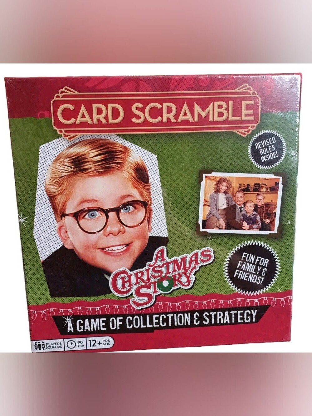A Christmas Story Card Scramble Collection Strategy Board Game  Ages 12+ NEW